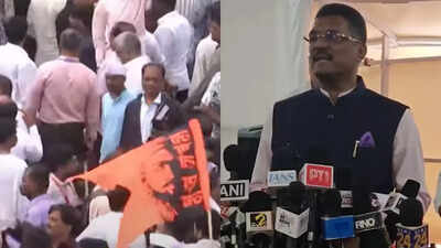 ‘Let them arrest me’: Maharashtra minister defies his own govt; joins MNS protest in Thane | India News