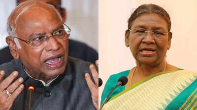 BJP demands apology from Mallikarjun Kharge for ‘objectionable’ remarks against President Droupadi Murmu and Ramnath Kovind; Congress defends statement | India News
