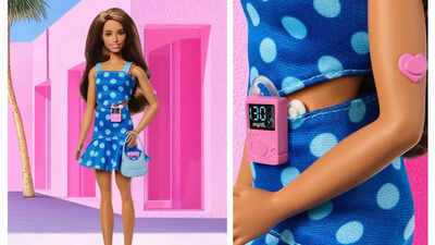 Barbie gets real: Mattel launches new doll with Type 1 diabetes; carries a glucose monitor and an insulin pump | World News
