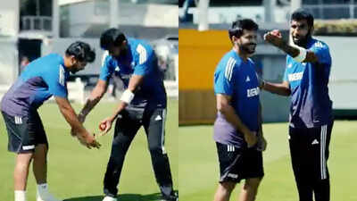 Shardul Thakur touches Jasprit Bumrah’s feet ahead of Lord’s Test, says ‘inke pair padne padte hai’ – WATCH | Cricket News