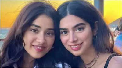 Janhvi Kapoor turns cheerleader for sister Khushi Kapoor’s viral dance video – WATCH | Hindi Movie News