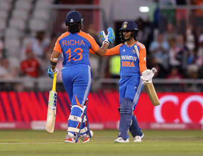 India women register first-ever T20I series win in England; take unassailable 3-1 lead | Cricket News