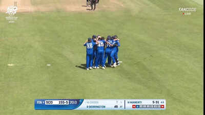 T20 World Cup Qualifier: Italy shock Scotland, close in on maiden spot in extravaganza in India, Sri Lanka | Cricket News