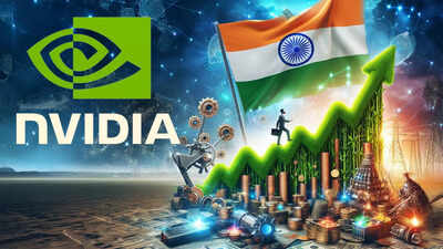 Nvidia’s market cap reaches  trillion! US chipmaker only 5% shy of crossing India’s total GDP; what’s driving the rise?