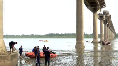 Vadodara bridge collapse: Gujarat CM suspends four officials; police register accidental death complaint | India News