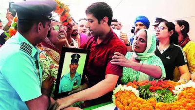 Phase out old warplanes, says fighter pilot’s brother; no MP, MLA at funeral | India News