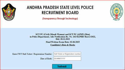 SLPRB AP police constable final marks released at slprb.ap.gov.in; over 33,000 candidates qualify, direct link to verify details