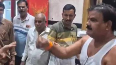 Slapgate row: Case registered against Shiv Sena MLA for slapping canteen worker; 2 days after viral video | India News