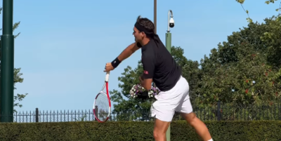 Watch: Eight-time champion Roger Federer plays at Wimbledon with wife Mirka watching on | Tennis News