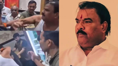 Sena MLA round 2: Sanjay Gaikwad, who slapped staffer, now threatens AIMIM neta Imtiaz Jaleel | India News