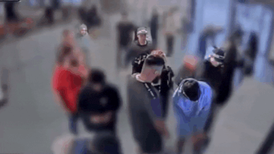 Watch: Female cop punched by two men during brawl in Manchester Airport; ‘I was absolutely terrified’