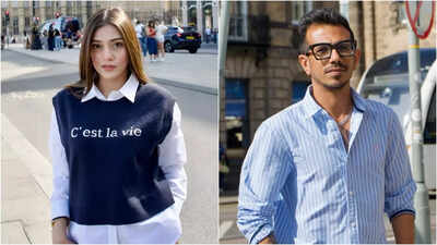 Yuzvendra Chahal and RJ Mahvash fuel dating rumours with pics from the same London spot; netizens say, ‘Ye photo Yuzi bhai ne click ki hai’ | Hindi Movie News