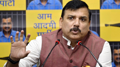 ‘Determined to destroy education’: AAP MP Sanjay Singh accuses UP government of prioritising alcohol; launches campaign over school closures | India News