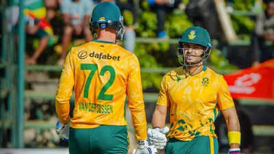 ZIM vs SA, 1st T20I: Rubin Hermann shines on debut; South Africa secure five-wicket victory over Zimbabwe | Cricket News