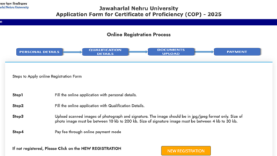 JNU UG and COP admissions 2025 registration closes today: Check direct link to submit forms here