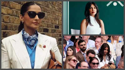 Sonam Kapoor defends ‘desi vibes’ at Wimbledon after Diet Sabya’s dig: ‘Indians everywhere! So good na?’ |
