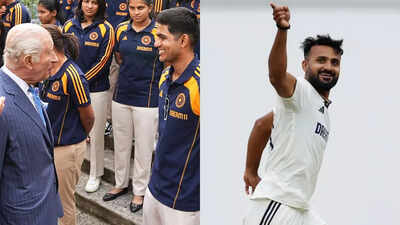 IND vs ENG: King Charles III meets Team India, inquires about Akash Deep’s cancer-stricken sister | Cricket News