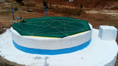 Abandoned well recharged; Paduvampalli panchayat can now save Rs 90,000 every two months | Coimbatore News