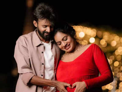 TV couple Dheena and Pragathi announce pregnancy with a heartwarming post