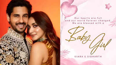 Siddharth Malhotra-Kiara Advani’s daughter’s name: Fans pick ‘Siara’, ‘Sitara’ for newborn baby girl | Hindi Movie News