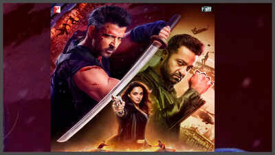 YRF unveils new poster of War 2 featuring Hrithik Roshan, Jr NTR and Kiara advani, netizens REACT: ‘They are killing the hype of the film…’ |