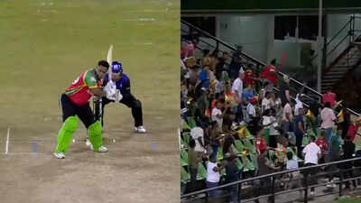 Carnage! 5 sixes in 1 over – Vaibhav Suryavanshi’s left-handed partner goes ballistic – watch video | Cricket News