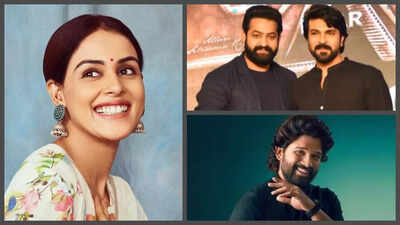 Genelia Deshmukh says she is ‘proud’ of Jr NTR, Ram Charan, and Allu Arjun: ‘We all began our careers around the same time, so I’ve known them as friends’ |