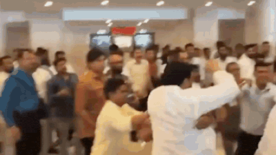 Maharashtra Assembly Brawl: 2 arrested after BJP-NCP supporters indulge in fist fight; FIR filed | Mumbai News