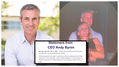 ‘I sincerely apologize to my wife’: Astronomer CEO Andy Byron’s alleged statement following his scandalous Coldplay moment goes viral – Deets Inside |