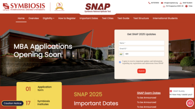 SNAP 2025 exam schedule out at snaptest.org: Direct link to register here