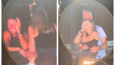 Astronomer CEO Andy Byron’s 4-word reaction of shock after seeing his face on Coldplay kiss cam