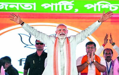 Trinamool backing infiltrators, but they will be probed: PM Modi | India News