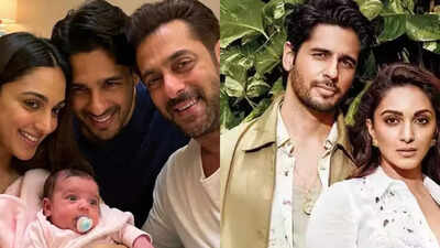 Fake alert! Kiara Advani, Sidharth Malhotra’s baby girl photo with Salman Khan goes viral | Hindi Movie News