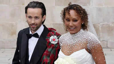 Mel B marries Rory McPhee at iconic St. Paul’s Cathedral, Spice Girl stuns in pearl-embellished gown, star-studded reception held at The Shard | English Movie News
