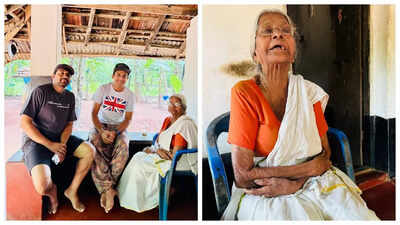 Stephen Devassy reunites with childhood caretaker after decades – ‘she was there even before I was born’ – see pics | Malayalam Movie News