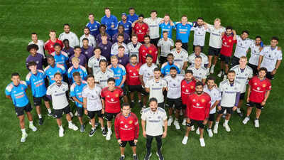 When cricket met football: Team India bonds with Manchester United stars in Manchester | Cricket News