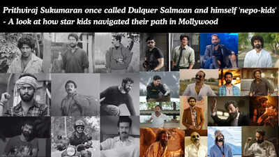 Prithviraj Sukumaran once called Dulquer Salmaan and himself ‘nepo-kids’ – A look at how star kids navigated their path in Mollywood | Malayalam Movie News