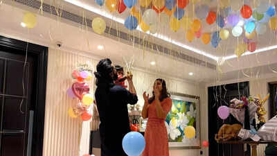 Netizens get a rare glimpse of Klin Kaara Konidela as Ram Charan shares birthday wish for wife Upasana Konidela | Telugu Movie News