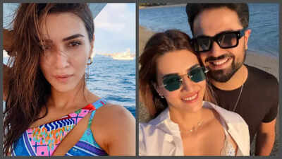 Is Kriti Sanon is on a holiday cruise with rumoured beau Kabir Bahia? Vacation photos fuel dating rumours |