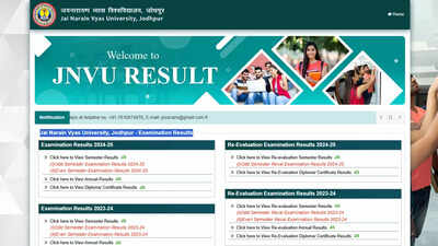 JNVU result 2025 for MA Hindi, History declared at jnvuiums.in; B.A.LL.B. and B.B.A.LL.B. exam schedule released