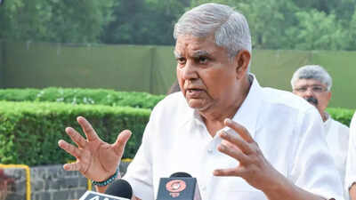 Jagdeep Dhankhar resigns as vice president, cites health concerns | India News