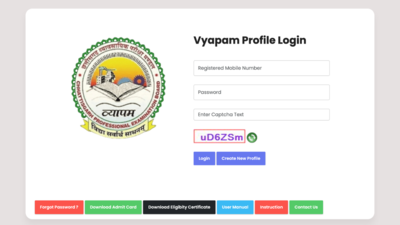 Chhattisgarh Vyapam excise constable exam admit cards released at vyapam.cgstate.gov.in: Check direct link and key details here
