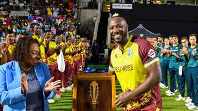 WI vs AUS: ‘You’ve supported us a lot’- Andre Russell’s emotional tribute to West Indies fans | Cricket News