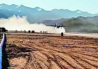 East Ladakh’s Nyoma airfield set to be operational by October | India News