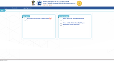 Maharashtra NEET UG counselling 2025 registration begins at cetcell.mahacet.org: Direct link to apply for MBBS, BDS, BHMS admissions here