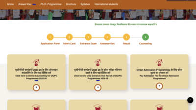 DDU Gorakhpur University counselling 2025 begins today at ddugu.ac.in: Direct link to apply for UG, PG admissions here