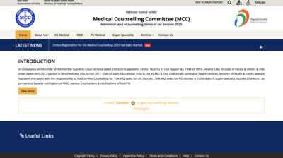 NEET SS 2025 stray round counselling registration begins at mcc.nic.in: Check direct link to apply here