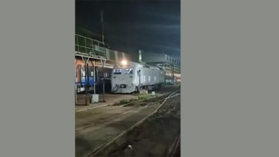 In green push, India tests first hydrogen-powered train coach | India News