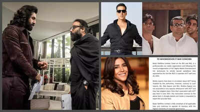 Top 5 entertainment news: Sandeep Reddy Vanga regrets trimming Animal’s runtime by 7-8 minutes, Akshay Kumar CONFIRMS Hera Pheri 3 is back on track |