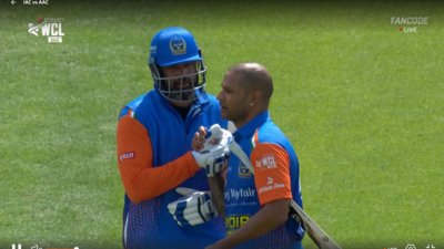 WCL 2025: Shikhar Dhawan turns back the clock with a masterful 91 vs Australia Champions; Yusuf Pathan goes ballistic | Cricket News